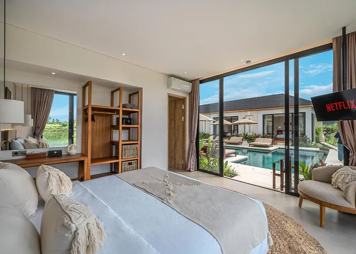 Luxury 6br In W Pool & Rice Field Ubud