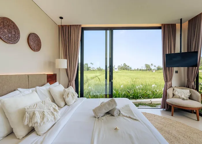 Vakantiehuis Luxury 6Br Villa In Ubud W Pool Spa & Rice Field Ubud