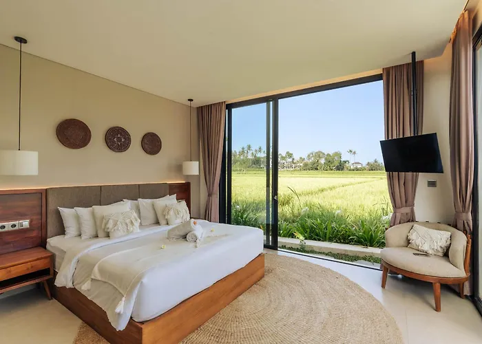 Vakantiehuis Luxury 6Br Villa In Ubud W Pool Spa & Rice Field
