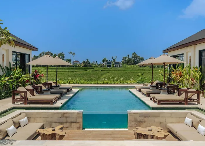 Luxury 6br In W Pool & Rice Field Ubud